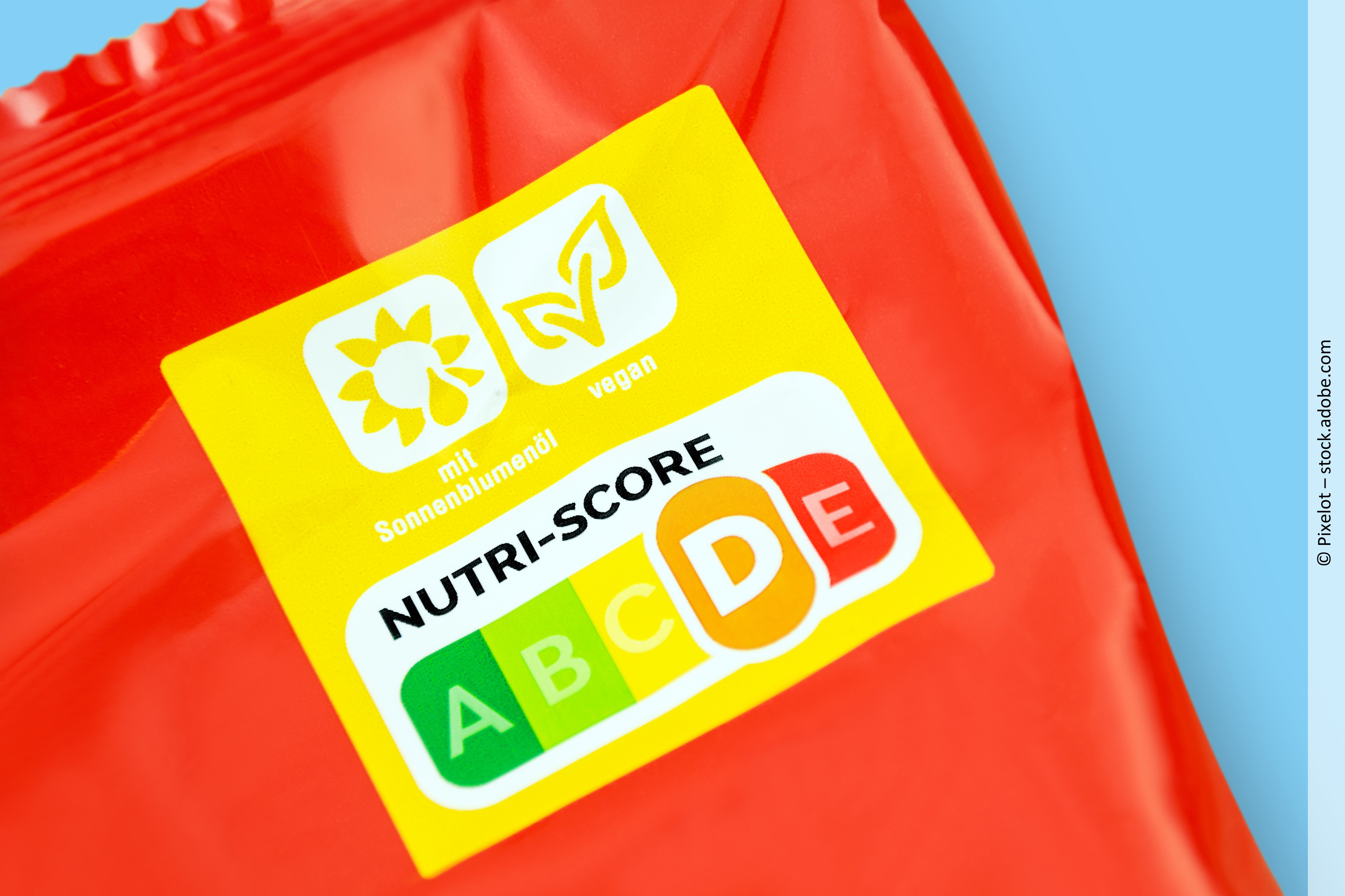 Unterschiedliche Siegel, Labels und Logos entdecken